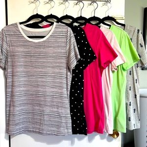 Bundle of 6 Amazon Essentials T-Shirts Size:L